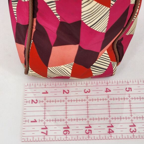 Vera Bradley 2016 Bohemian Chevron Preppy Poly Zip Top Tote Bag - Picture 12 of 12